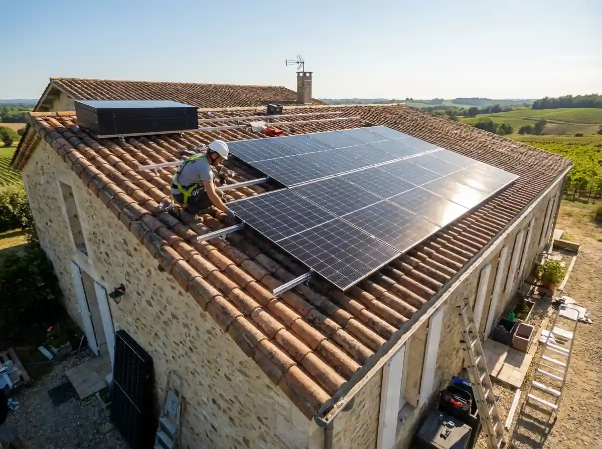 Installation de Panneaux Solaires Saint-André-de-Cubzac