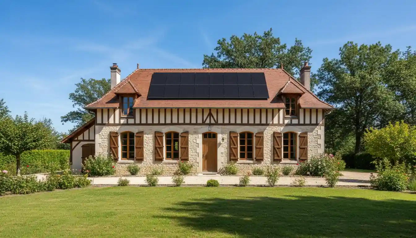 Installation de Panneaux Solaires à Saint-André-de-Cubzac, Château Robillard